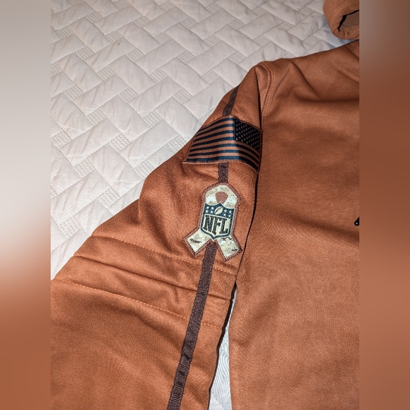 Nike Denver Broncos Salute to Service Hoodie 2023 Men's Sideline Pullover sz. M - Picture 2 of 7